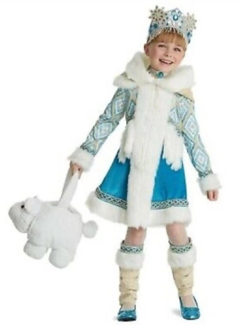 Wishcraft Chasing Fireflies Girls Eskimo Nordic Princess Halloween Costume Sz 16